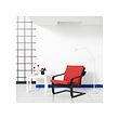 POÄNG low-back armchair