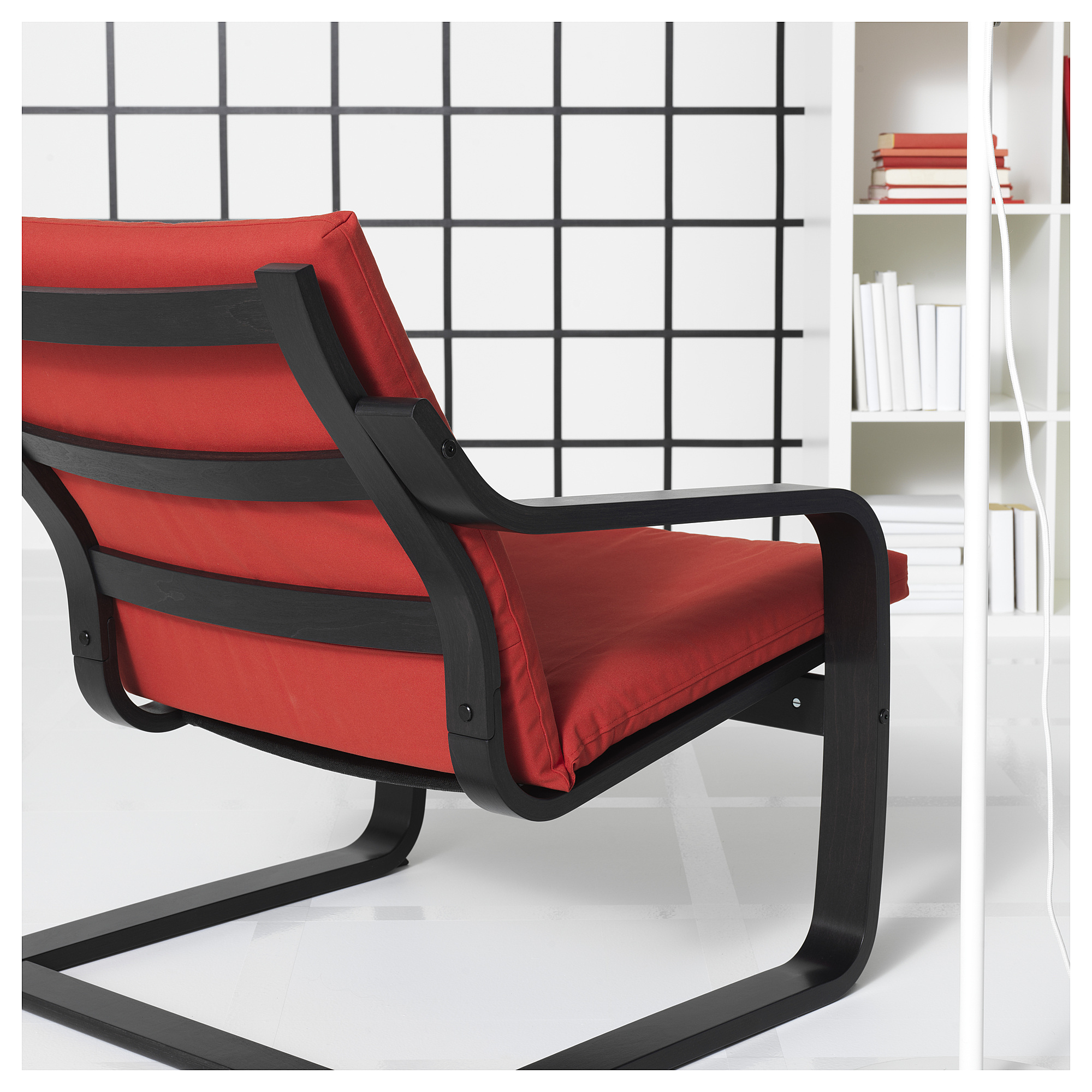 POÄNG low-back armchair