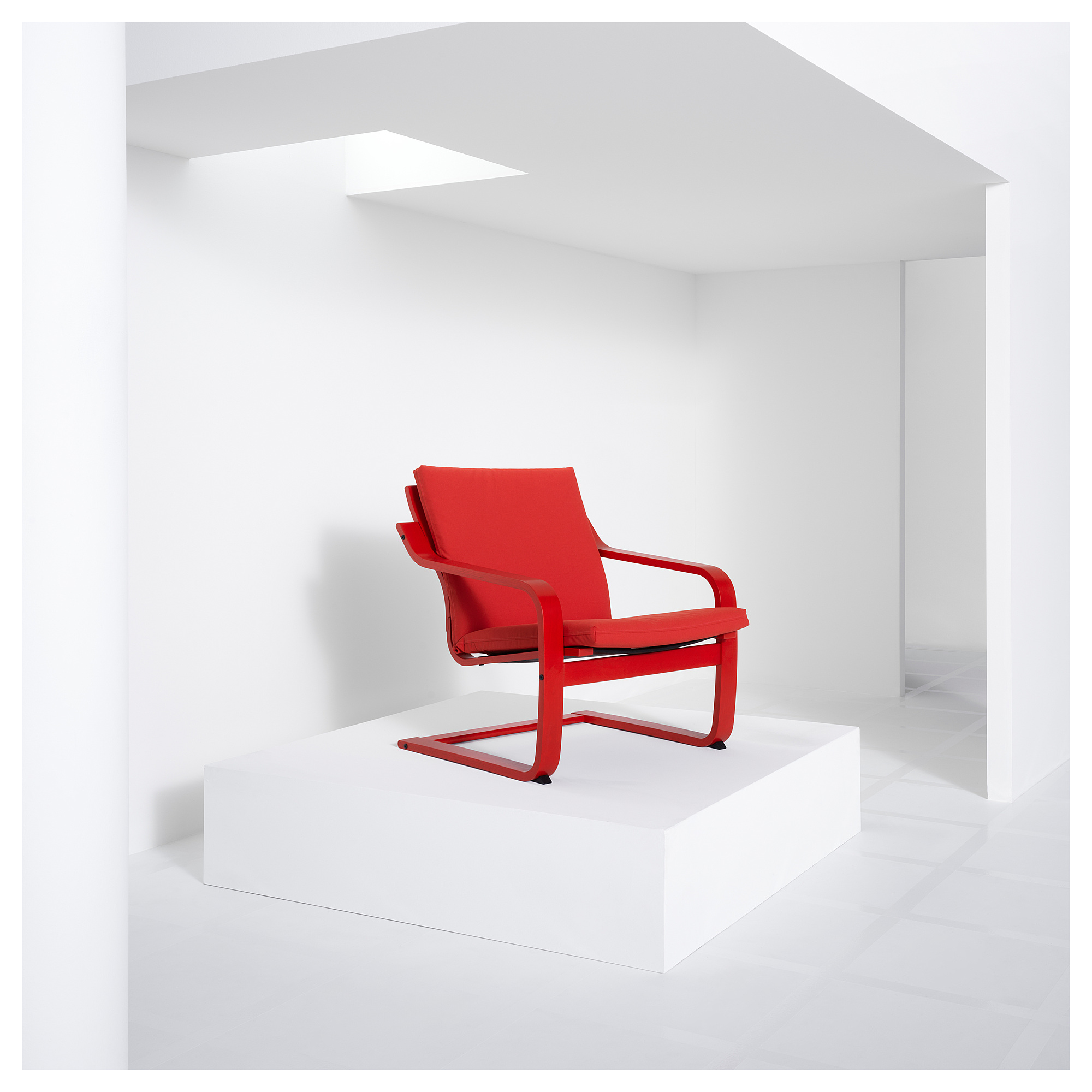 POÄNG low-back armchair