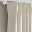 KORGMOTT block-out curtains, 1 pair