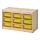 TROFAST - 收納組合附收納盒, 染白松木/黃色 | IKEA 線上購物 - PE653537_S1