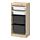 TROFAST - storage combination with boxes, light white stained pine white/black | IKEA Taiwan Online - PE653546_S1
