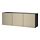 BESTÅ - wall-mounted cabinet combination, black-brown/Riksviken light bronze effect | IKEA Taiwan Online - PE742346_S1