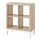 KALLAX - shelving unit with underframe, white stained oak effect/white | IKEA Taiwan Online - PE840971_S1