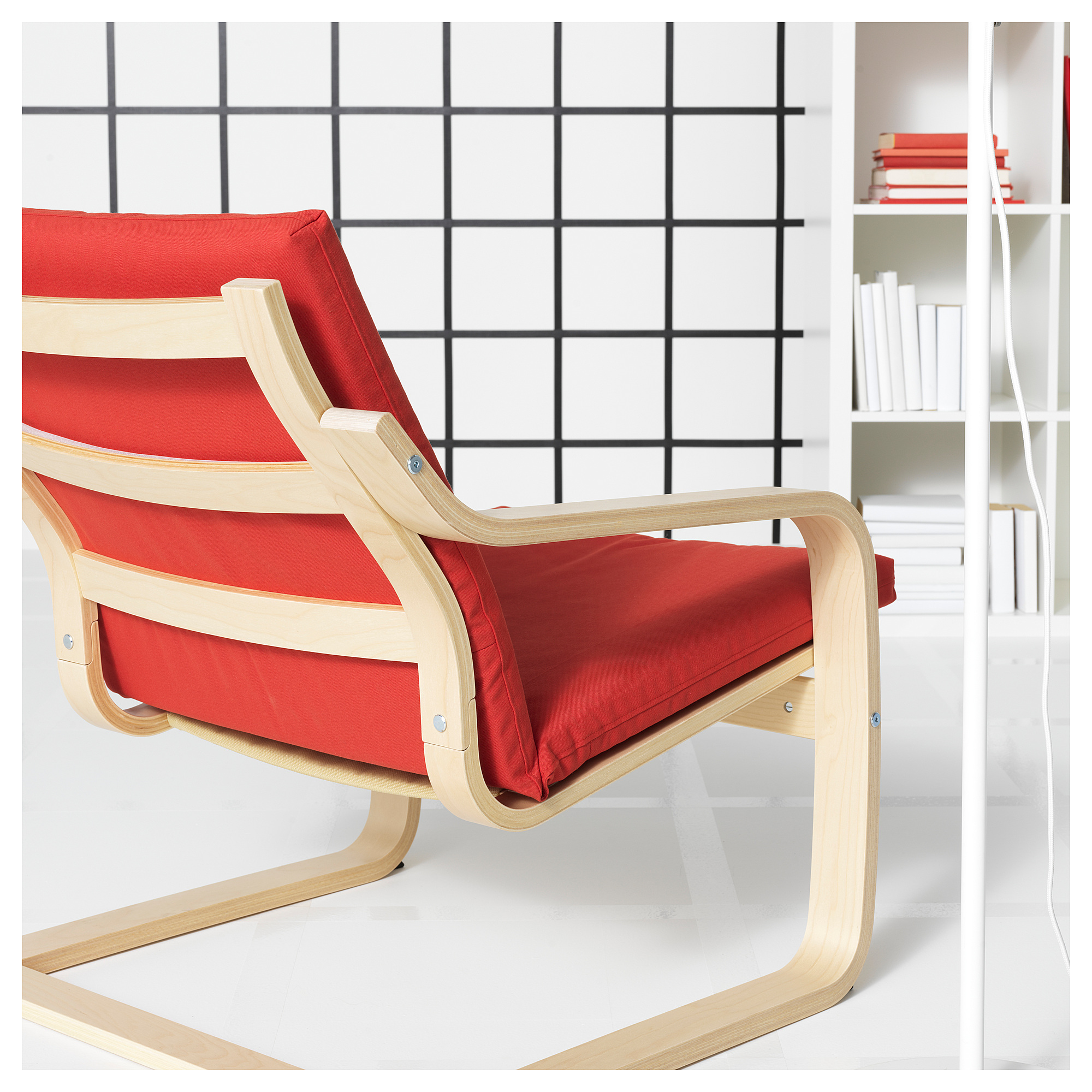 POÄNG low-back armchair