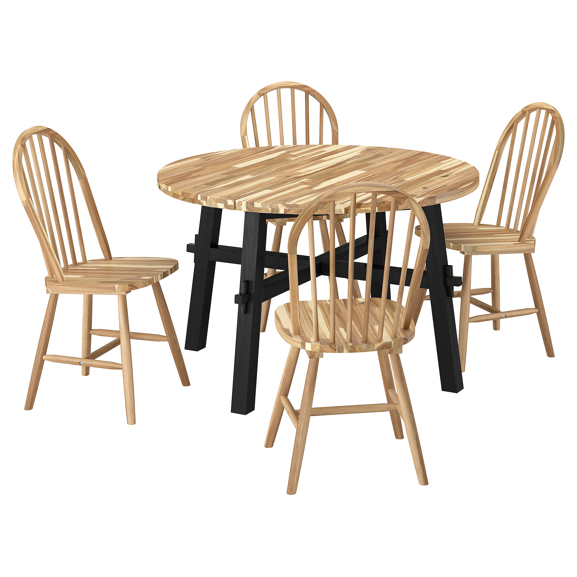 SKOGSTA 餐桌附4張餐椅