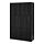 BESTÅ - storage combination with doors, black-brown/Timmerviken black | IKEA Taiwan Online - PE742360_S1