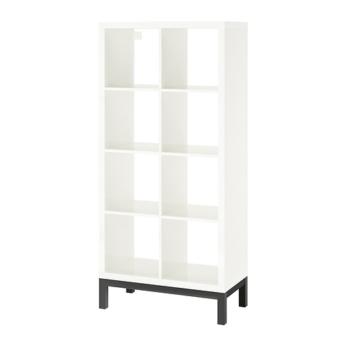 KALLAX shelving unit with underframe