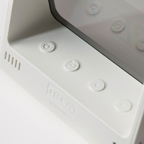 RÖDBENA alarm clock with hygro-/thermometer