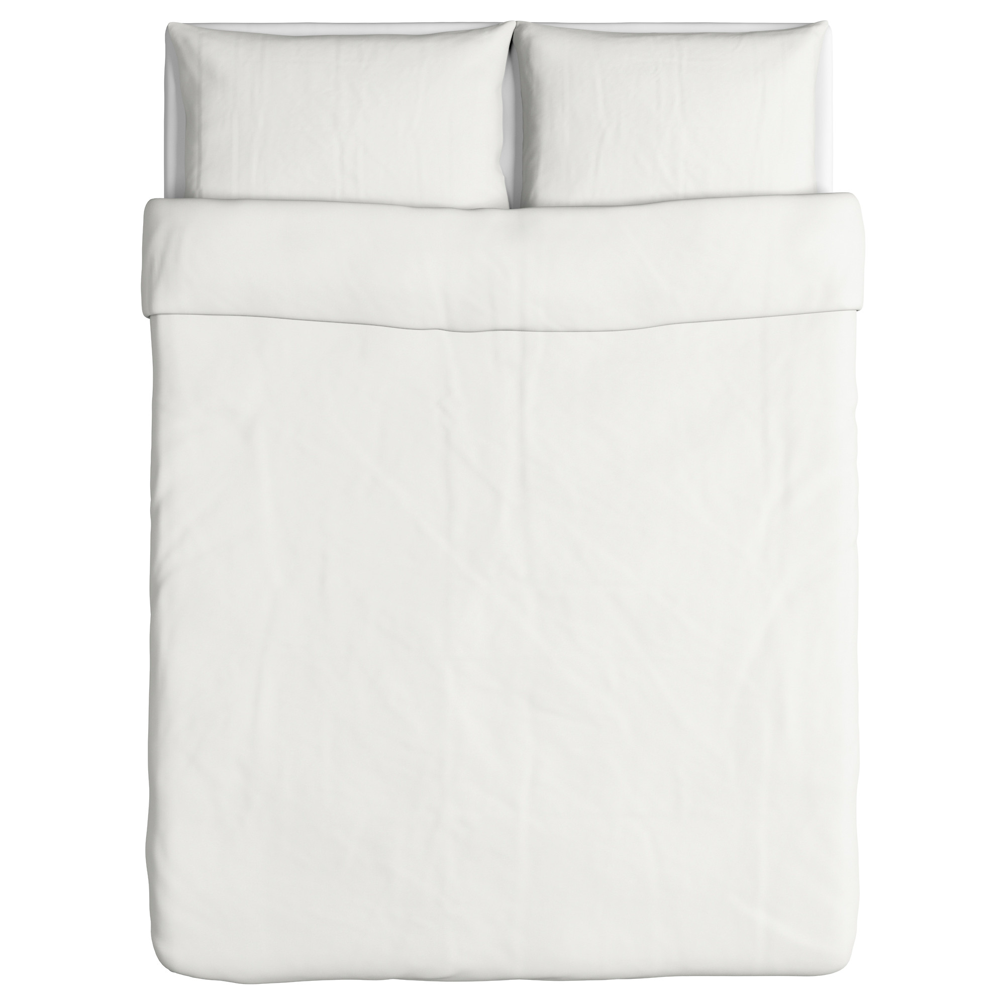 DVALA duvet cover and 2 pillowcases