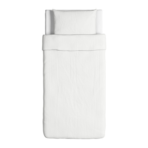 DVALA duvet cover and pillowcase