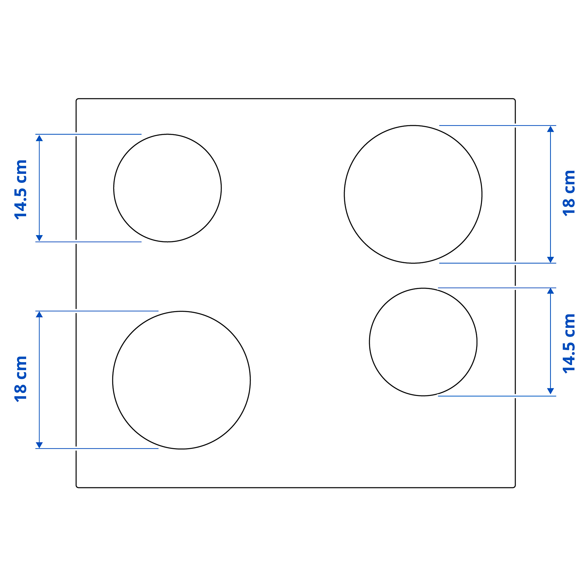 GRUNDAD induction hob