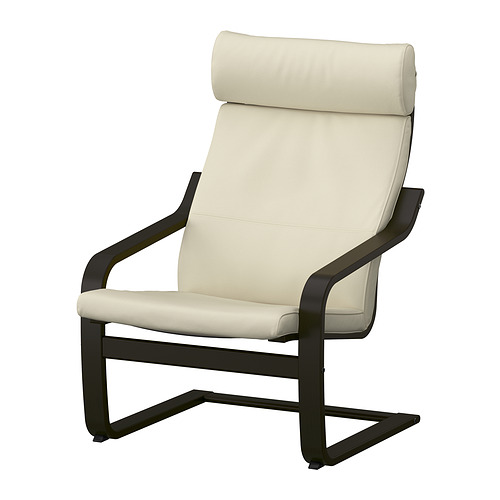 POÄNG armchair and footstool