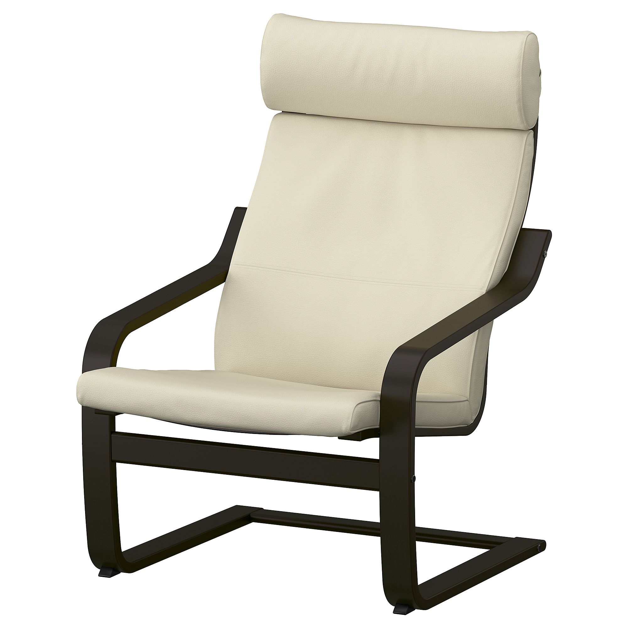 POÄNG armchair and footstool