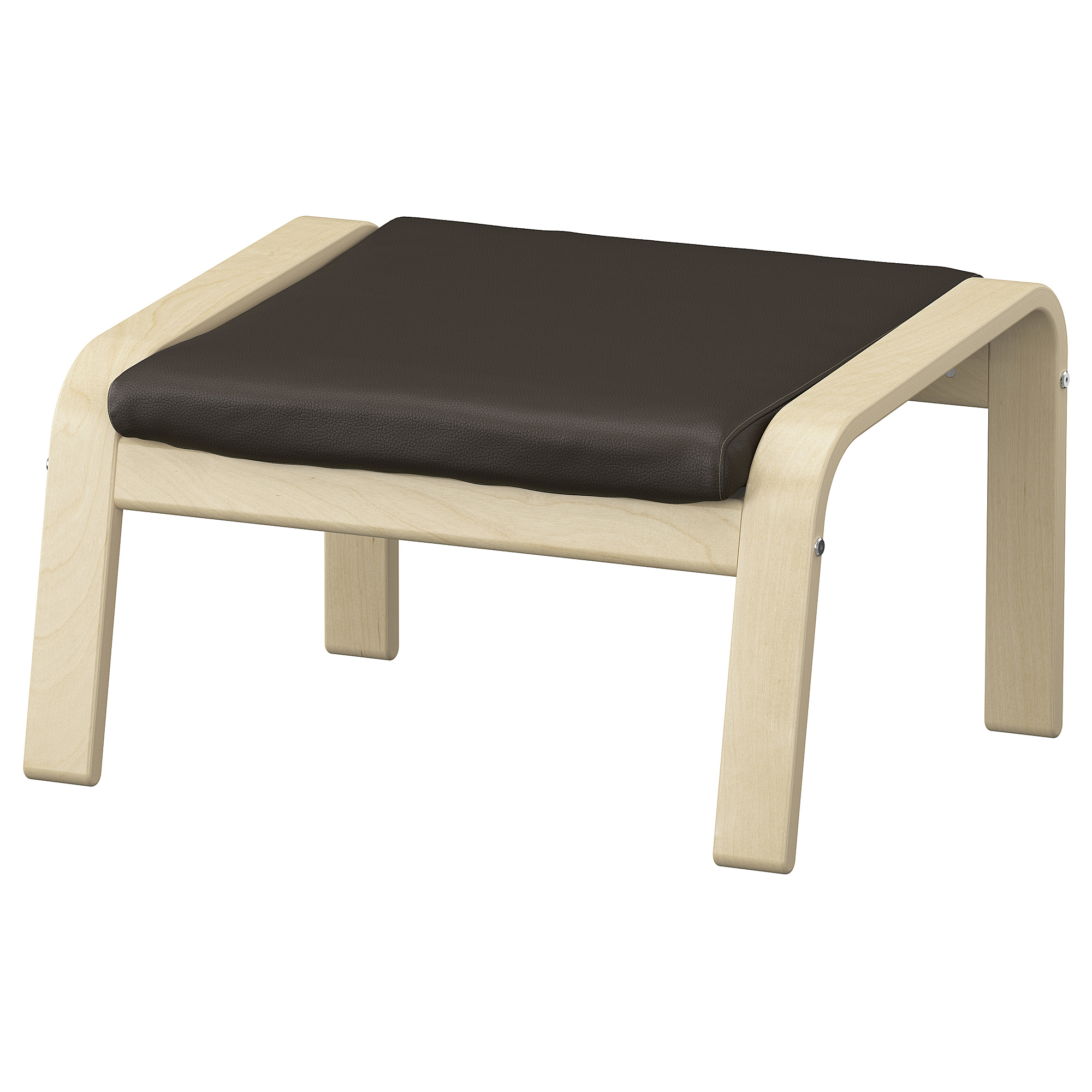 POÄNG armchair and footstool
