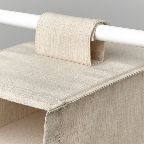 PURRPINGLA hanging storage w 6 compartments