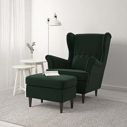 STRANDMON - footstool, Grann/Bomstad dark brown | IKEA Taiwan Online - PE823012_S3