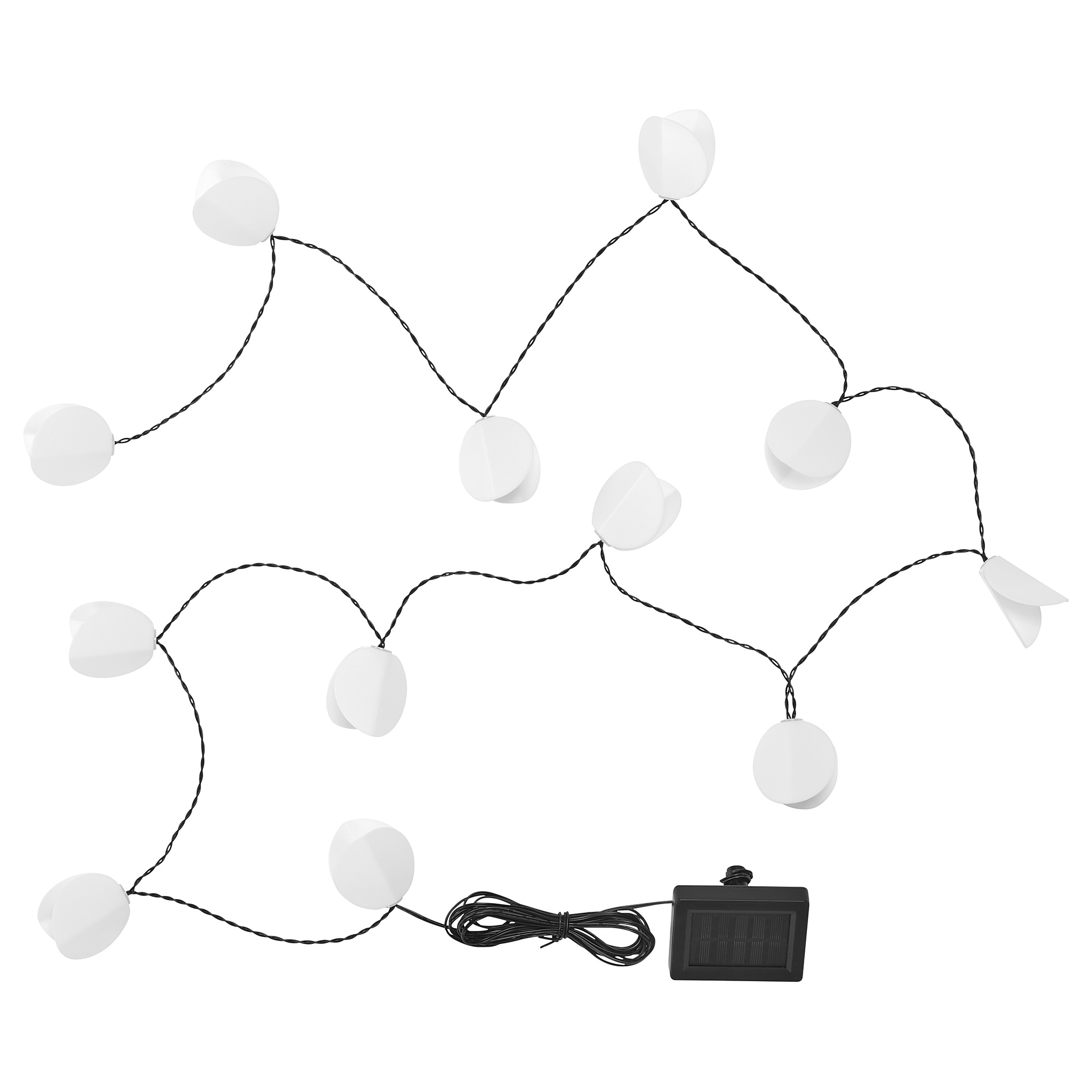 SOLVINDEN LED lighting chain with 12 lights