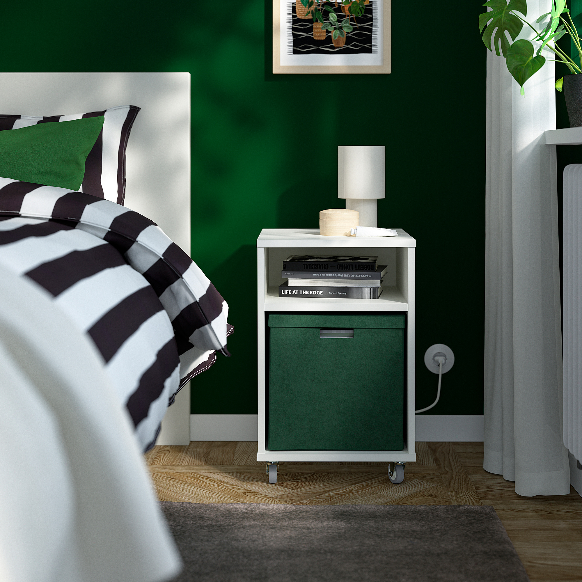 GJÄTTA storage box with lid