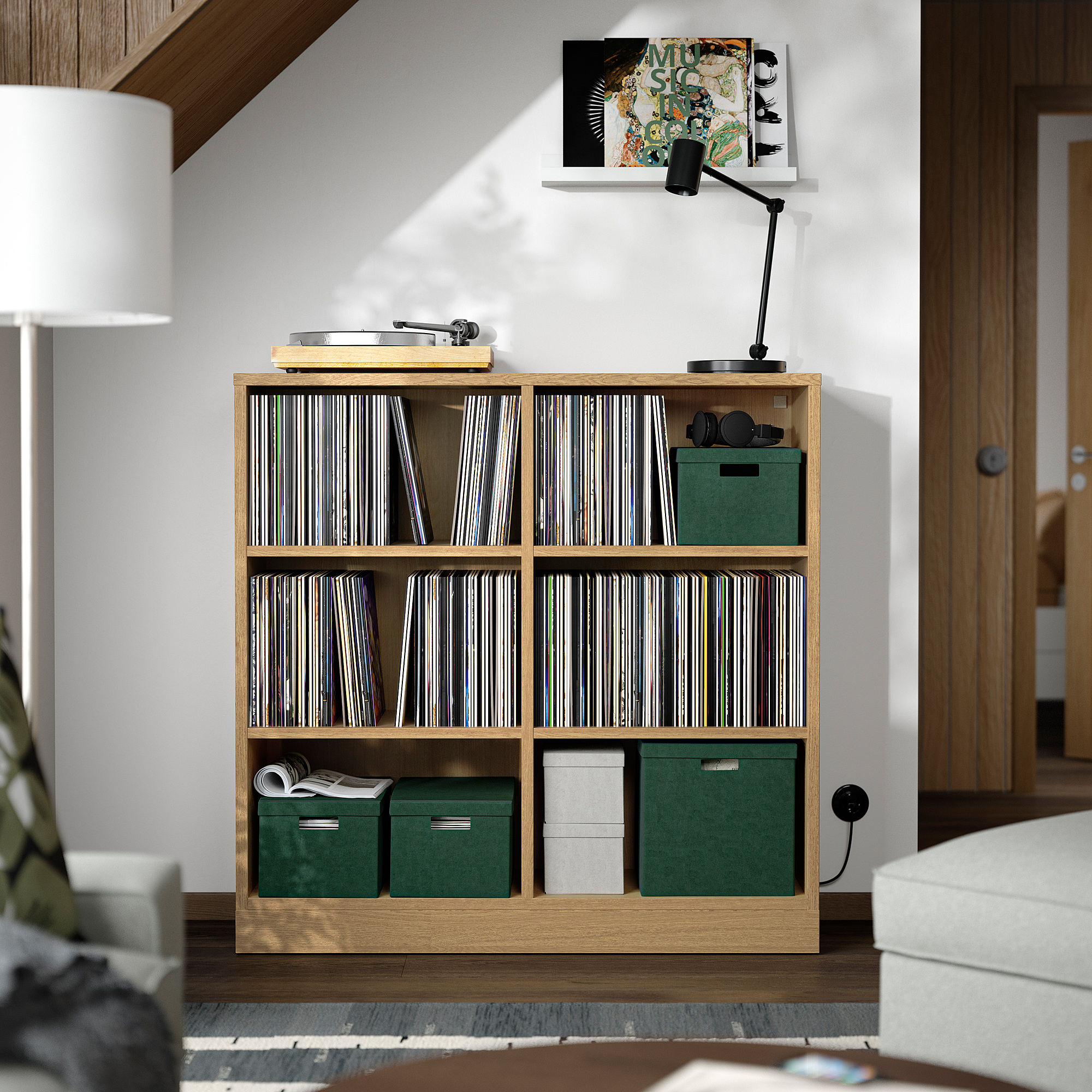 GJÄTTA storage box with lid