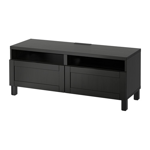 BESTÅ - TV bench with drawers, black-brown/Hanviken/Stubbarp black-brown | IKEA Taiwan Online - PE531764_S4