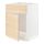 METOD - base cabinet f sink w door/front, white/Askersund light ash effect | IKEA Taiwan Online - PE795711_S1