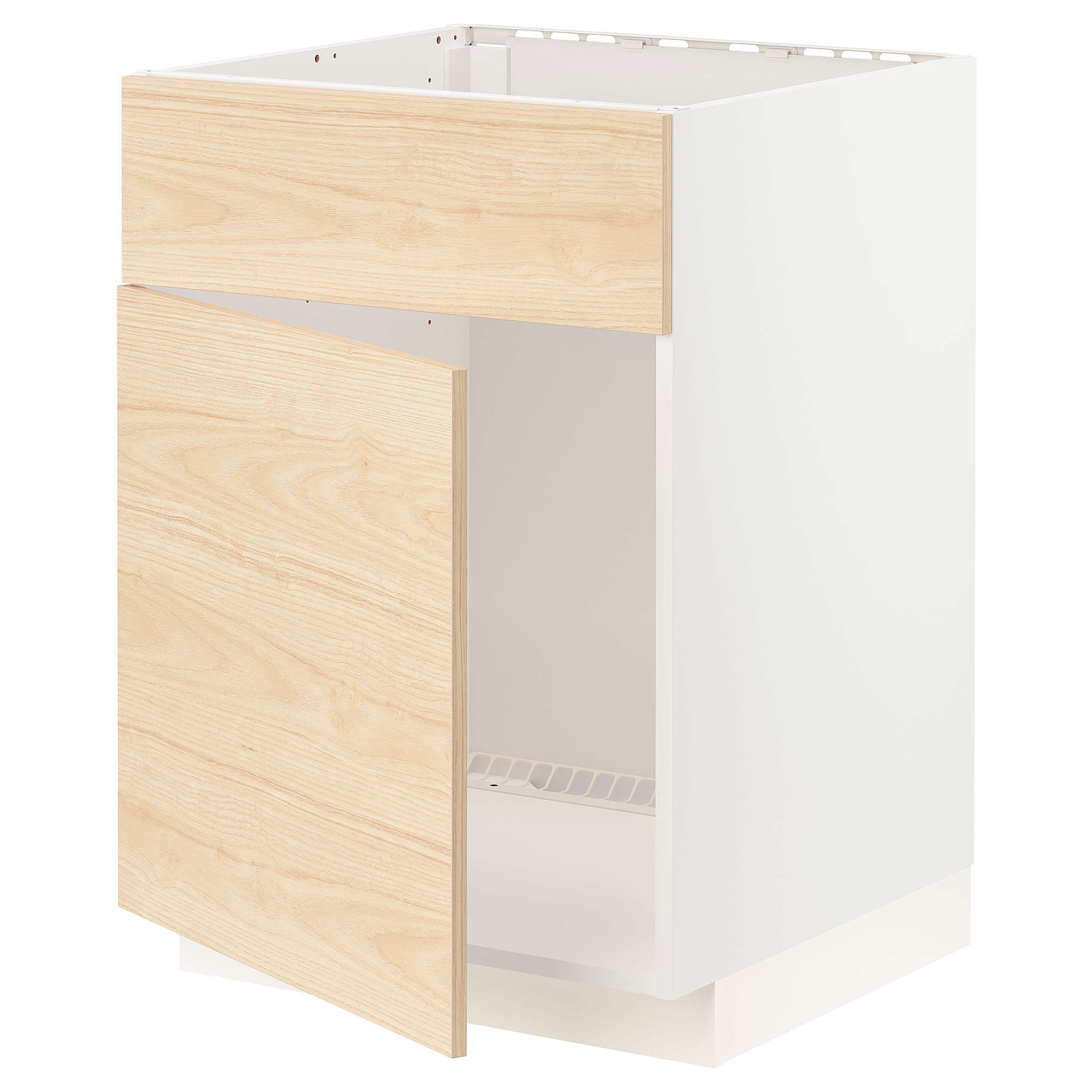 METOD base cabinet f sink w door/front