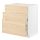 METOD/MAXIMERA - base cab f sink+3 fronts/2 drawers, white/Askersund light ash effect | IKEA Taiwan Online - PE795690_S1