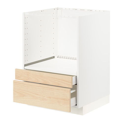 METOD/MAXIMERA base cabinet f combi micro/drawers