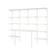 BOAXEL/LAGKAPTEN shelving unit with table top