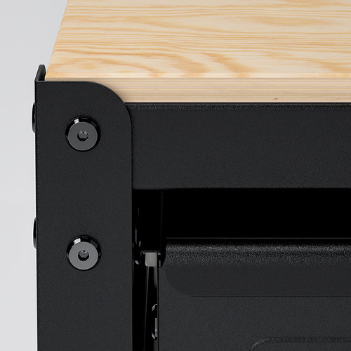 BROR storage with cabinet/work bench