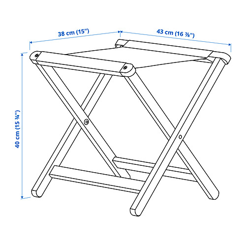 SOLUPPGÅNG 戶外椅凳