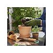 MUSKOTBLOMMA plant pot with saucer