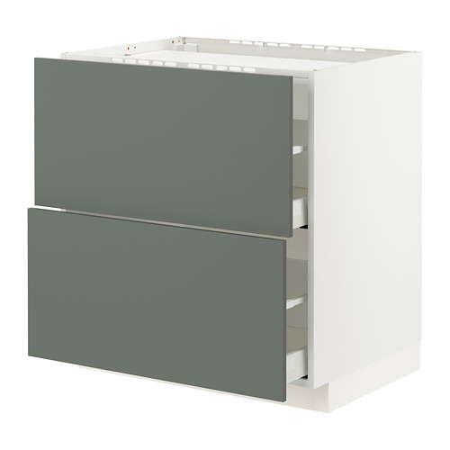 METOD/MAXIMERA base cab f hob/2 fronts/2 drawers