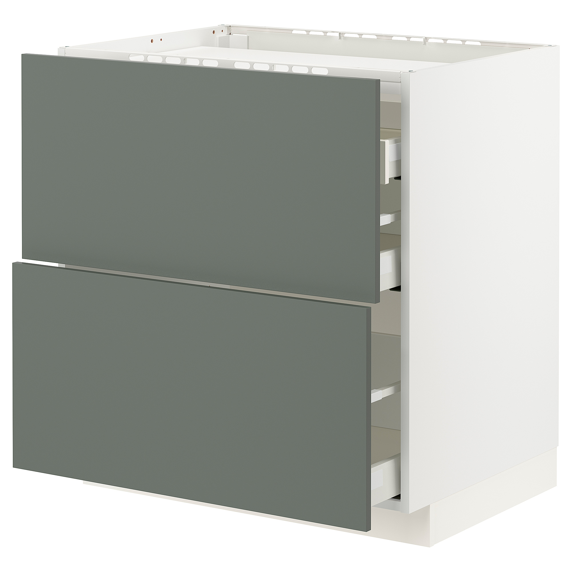 METOD/MAXIMERA base cab f hob/2 fronts/3 drawers