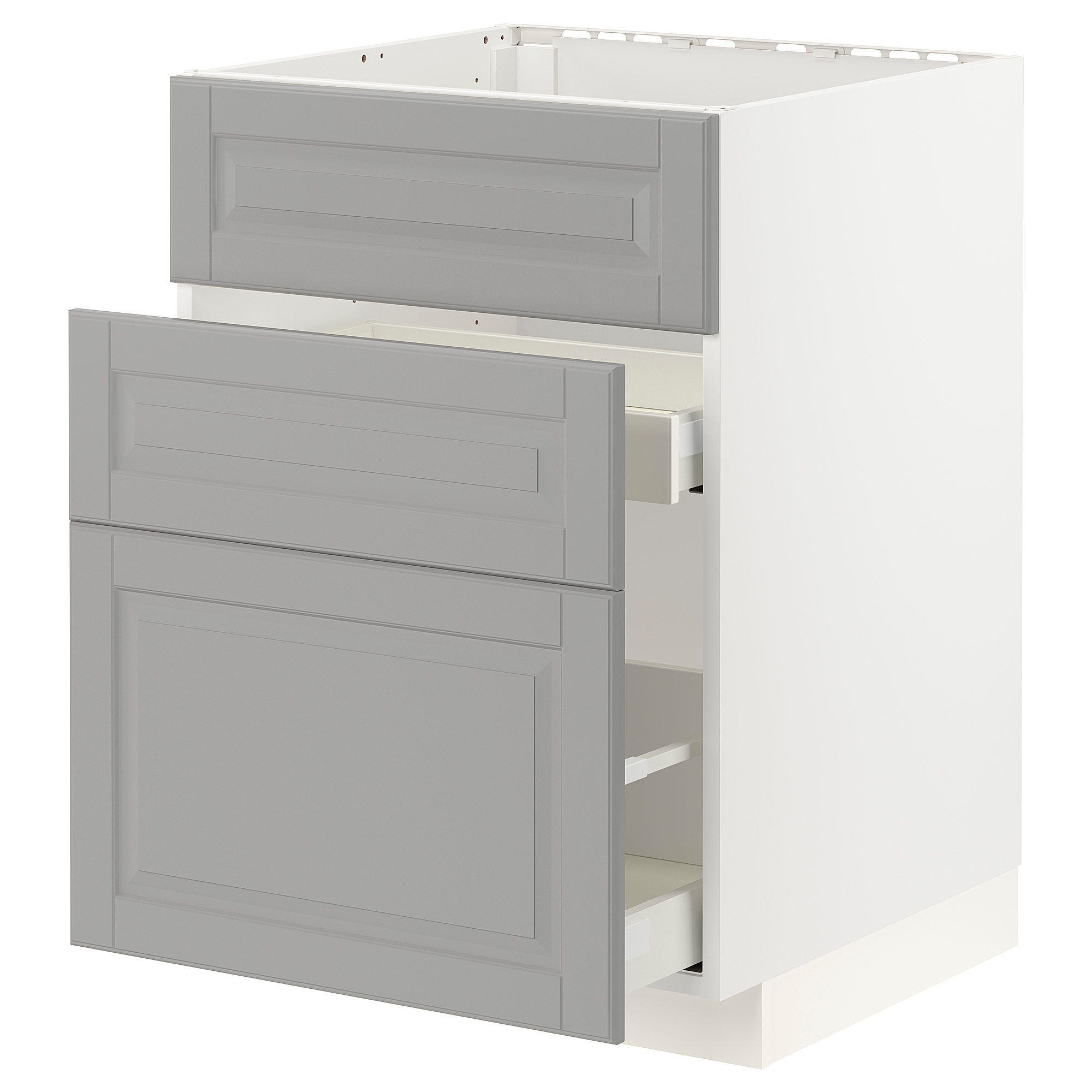 METOD/MAXIMERA base cab f sink+3 fronts/2 drawers