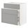 METOD/MAXIMERA - base cab f sink+3 fronts/2 drawers, white/Bodbyn grey | IKEA Taiwan Online - PE795831_S1