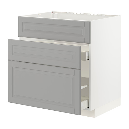 METOD/MAXIMERA base cab f sink+3 fronts/2 drawers