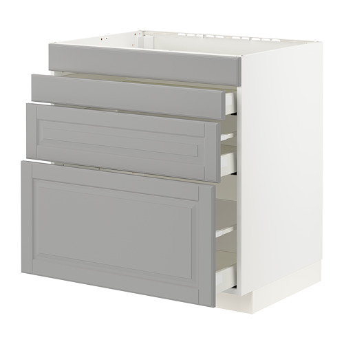 METOD/MAXIMERA base cab f hob/4 fronts/3 drawers