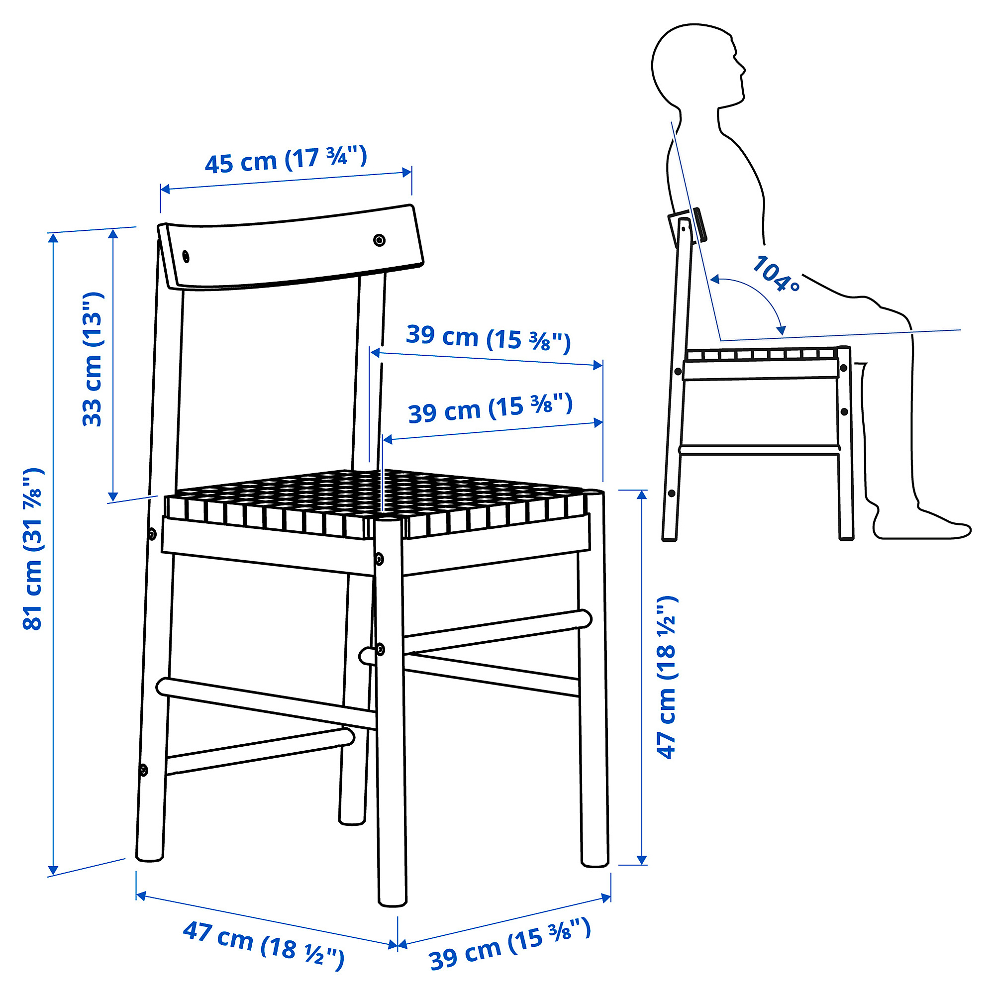 NACKANÄS chair