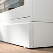 HAVSTA glass-door cabinet with plinth