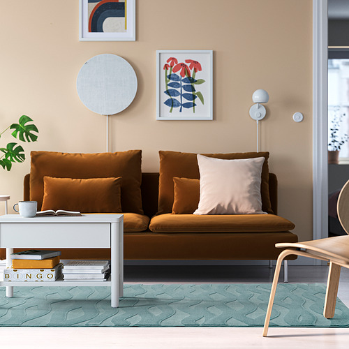VÄXELFEL rug, low pile