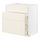 METOD/MAXIMERA - base cab f sink+3 fronts/2 drawers, white/Bodbyn off-white | IKEA Taiwan Online - PE795891_S1