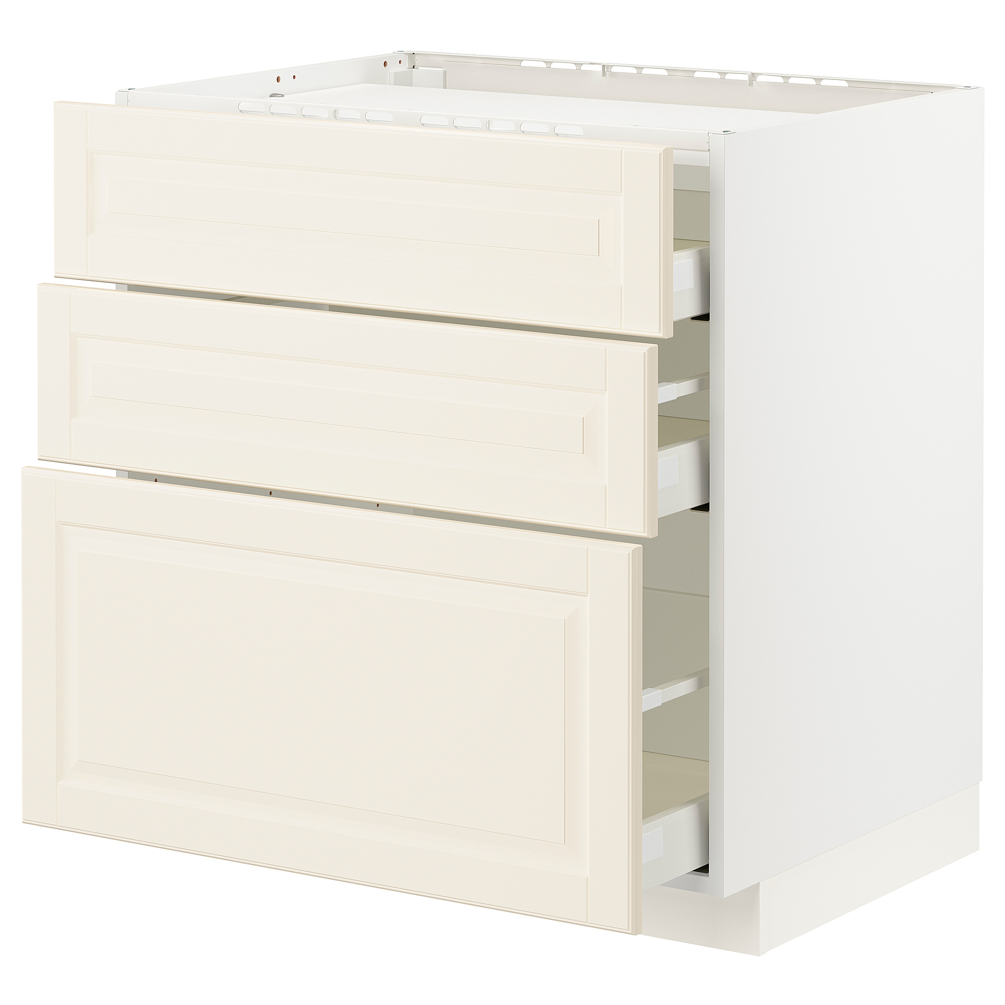 METOD/MAXIMERA base cab f hob/3 fronts/3 drawers