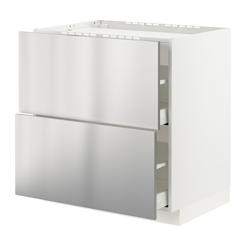 METOD/MAXIMERA base cab f hob/2 fronts/2 drawers