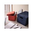 GJÄTTA storage box with lid