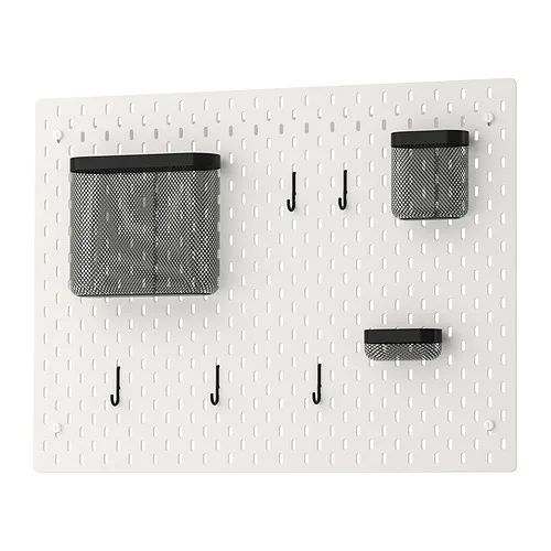 SKÅDIS - pegboard combination, white, 76x56 cm | IKEA Taiwan Online - PE920042_S4