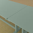 MITTZON foldable table with castors