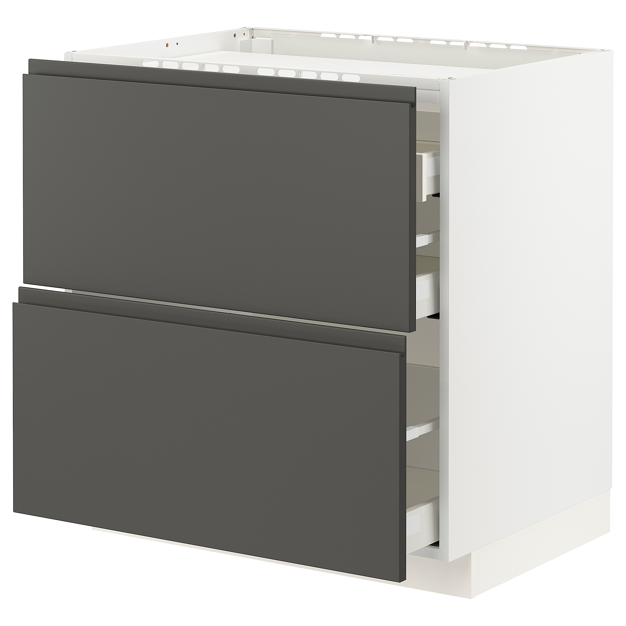 METOD/MAXIMERA base cab f hob/2 fronts/3 drawers