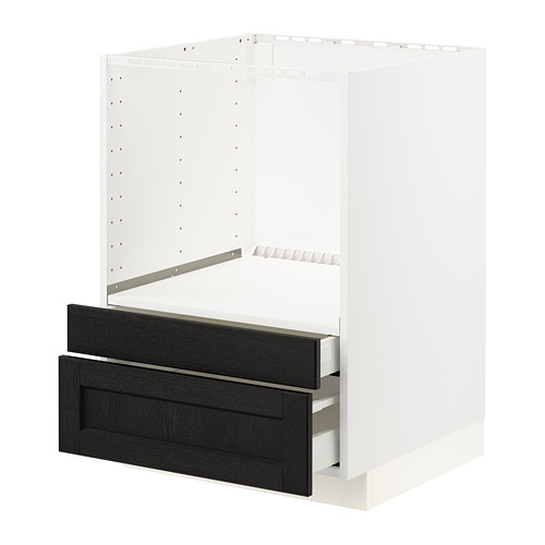 METOD/MAXIMERA base cabinet f combi micro/drawers